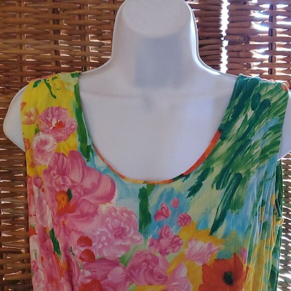 Vintage Jams World Bouquet Burst Dress L - Picture 3 of 8
